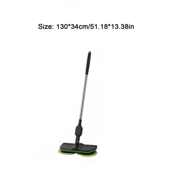 Rechargeable 360 degree Rotation Cordless Floor Cleaner Scrubber Polisher Electric Rotary Mop Microfiber Cleaning Mop for 5