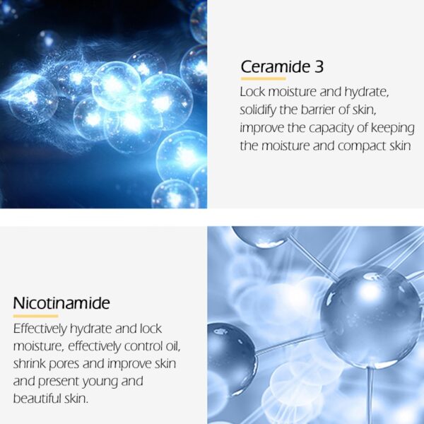 SENANA Niacinamide Whitening Face Serum Ampoule Moisturizing Anti Aging Wrinkle Lifting Firming Skin Essence 2ml 7 3