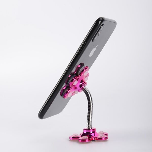 Sucker Stand Phone Holder 360 degree Rotatable Magic Suction Cup Mobile Phone Holder Car Bracket Smartphone