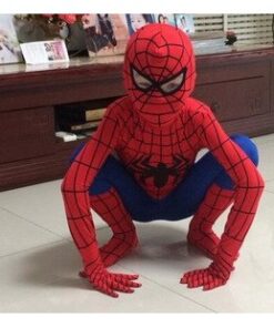 Superhero Spider Man Costume Spiderman Cosplay Bodysuit Wear Clothing with Mask 4