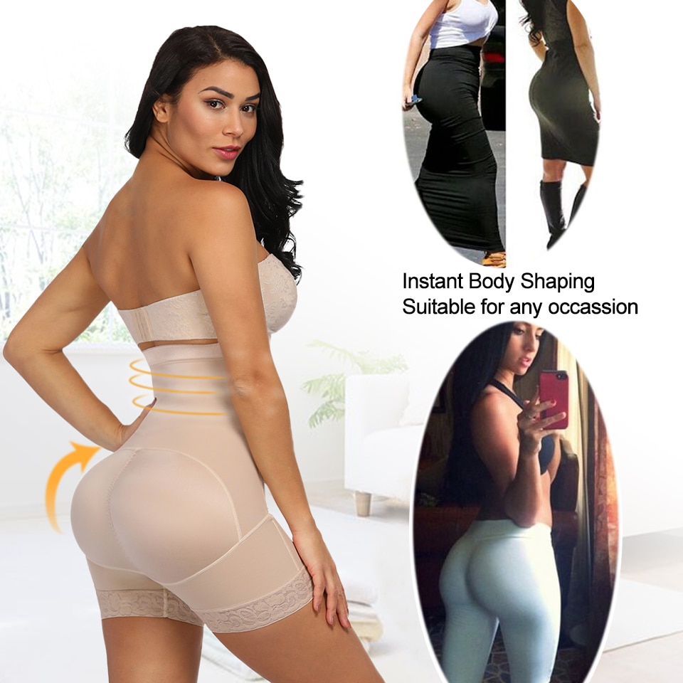 Maxbell Womens Butt Lifter Shapewear Tummy Control Slimming