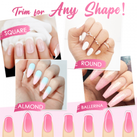 Nail Extension Silk Fiberglass (10Pcs) - image 2