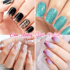 Nail Extension Silk Fiberglass (10Pcs) - image 3