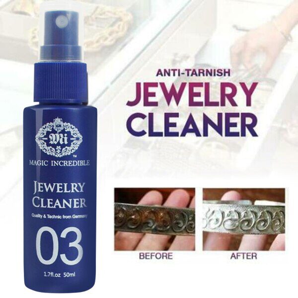 1 2 3pcs 50ml Jewelry Cleaner Jewelry Gold Watch Diamond Ring Cleaning Spray J99Store 1