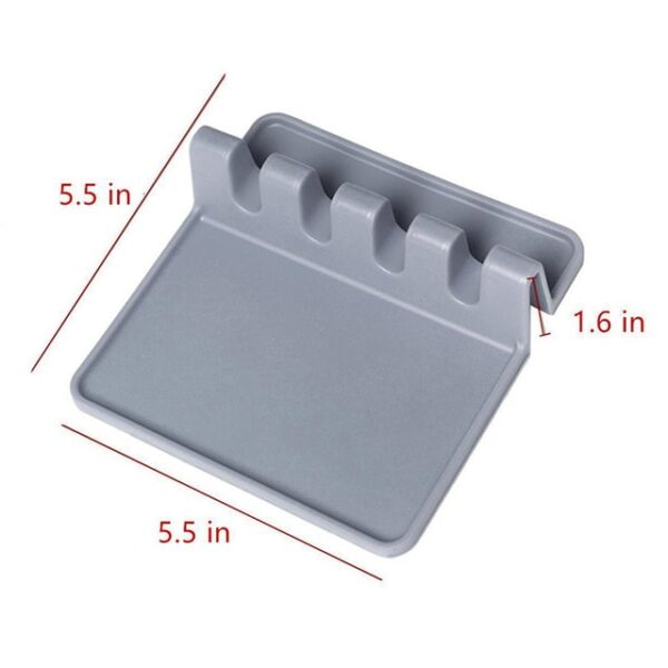 1 PCs Kitchen Cooking Tools Kitchen Silicone PP Spoon Rest Utensil Spatula Holder Heat Resistant 1.jpg 640x640 1