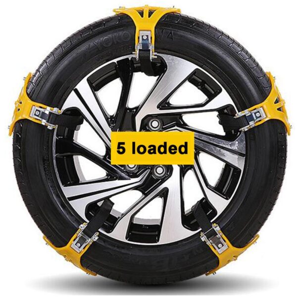 2019 New Car Tyre Winter Roadway Safety Tire Snow Thickened Adjustable Anti skid Safety Double Snap 3