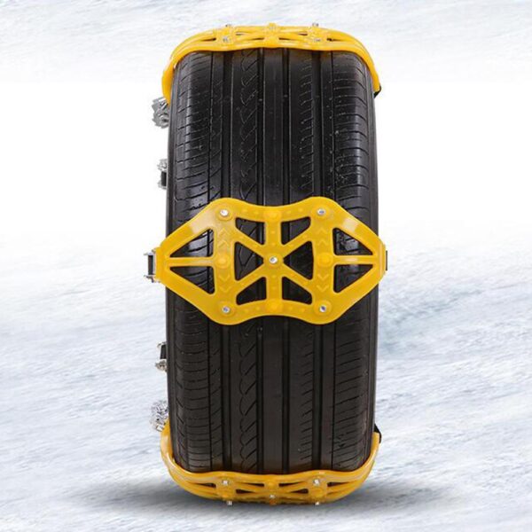 2019 New Car Tyre Winter Roadway Safety Tire Snow Thickened Adjustable Anti skid Safety Double Snap 5