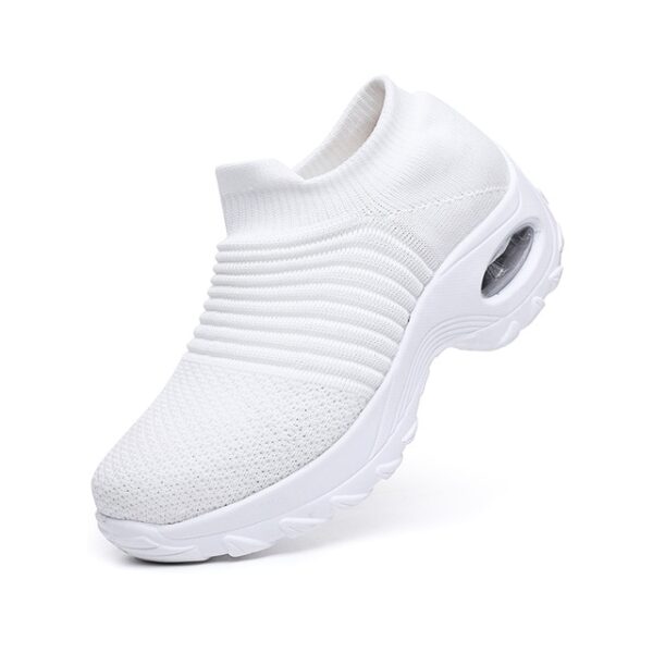 2019Women Sneaker Mná Éadrom Breathable Bróga ag Rith Bróga Siúil Allamuigh Spush Scagadh Bróga Bogshodar Sneakers Neamh-duillín 4.jpg 640x640 4