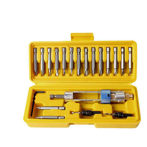 20pcs Half Time Drill High Speed Screwdriver Kit of Half Time Drill High Speed 20bits Drill 5