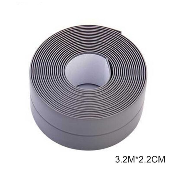 3 2 Meters Bathroom Shower Sink Bath Sealing Strip Tape White PVC Self adhesive Waterproof Wall 8.jpg 640x640 8