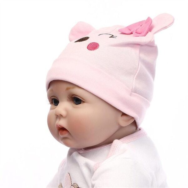 40cm 55cm Newborn Reborn Baby Dolls and doll colthes Silicone Babies playmate Doll gifts For kids 4