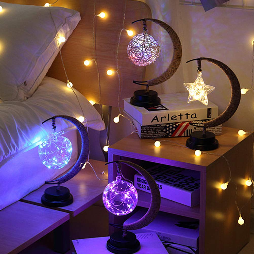 Led Star Moon Lamp - Not sold in stores