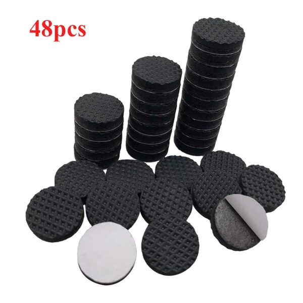 8 16 24pcs lot Chair Leg Pads Floor Protectors for Furniture Legs Table leg Covers Round 2