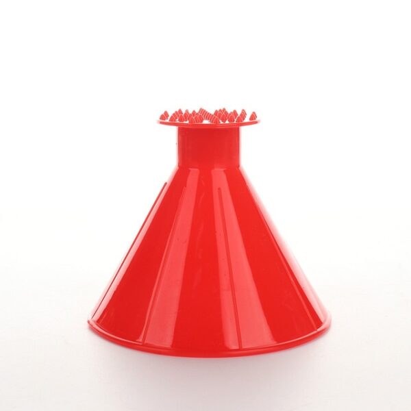 Auto Car Magic Window Windshield Car Ice Scraper Shaped Funnel Snow Remover Deicer Cone Deicing