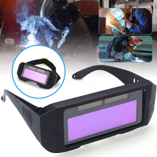 Auto Darkening Welding Helmet DIN11 Durable Automatic Light Change Anti Glare Eyes Shied Goggle Glasses Masks 4