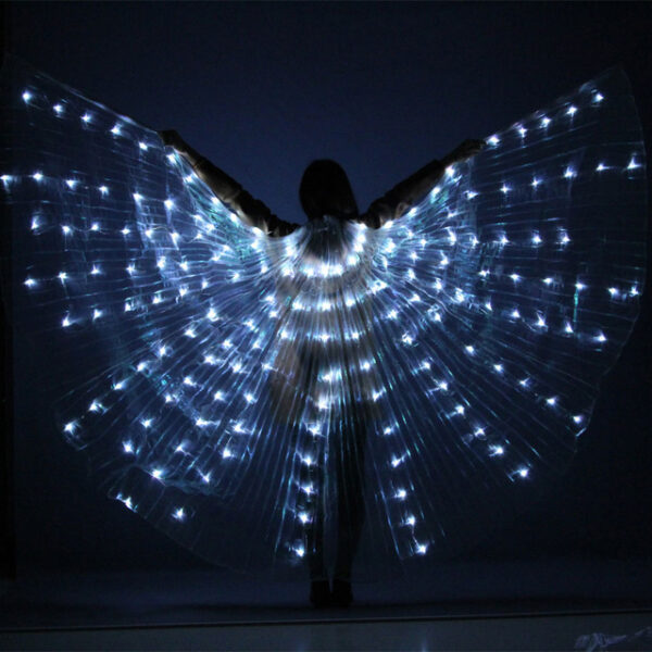 Belly Dance LED Isis Wings Colorful Popular Stage Performance Props Wings Props With Stick party gifts 1.jpg 640x640 1
