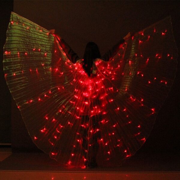 Belly Dance LED Isis Wings Colorful Popular Stage Performance Props Wings Props With Stick party gifts 3.jpg 640x640 3