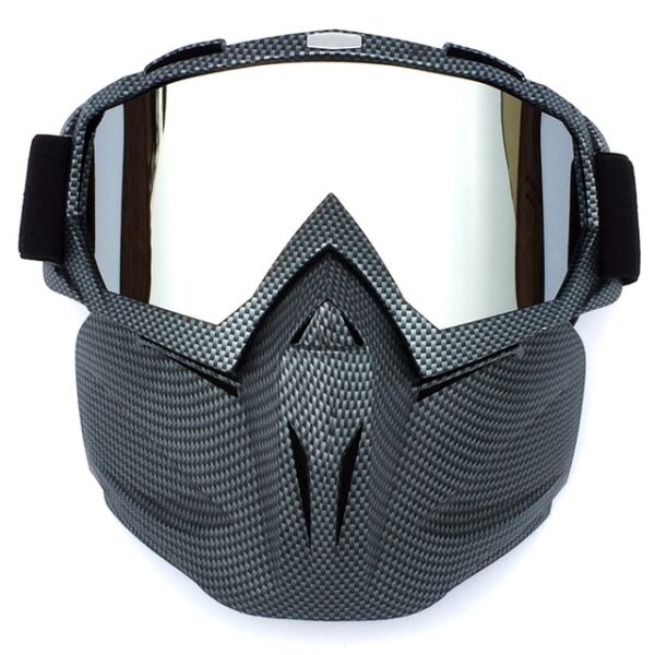 Cycling Helmet Goggle Mask Carbon Style Tough Guy Men Design Breathable Racing ATV Riding Eye Wear 8.jpg 640x640 8