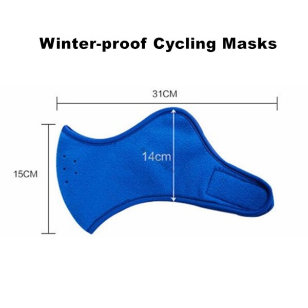 Għonq tan-neoprene li ma jgħaddix mit-trab Saħħan Nofs Maskra tal-wiċċ Aċċessorji ta 'l-Isport tax-Xitwa Aċċessorji għar-Riħ Bicycle Bicycle Cycling Snowboard Outdoor 5