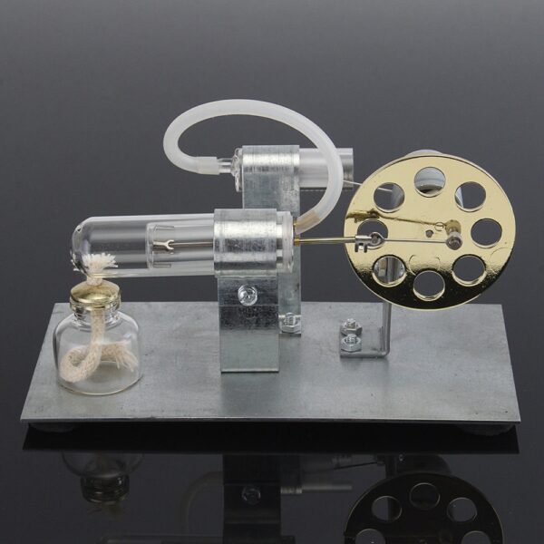 Hot Air Stirling Engine Model Electric Generator Motor Physics Steam Power Toy Lab Teaching Equipment 3