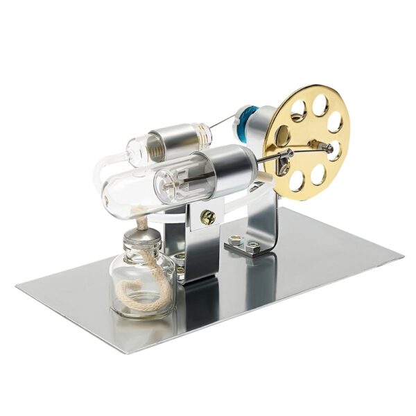 Hot Air Stirling Engine Model Electric Generator Motor Physics Steam Power Toy Lab Teaching Equipment