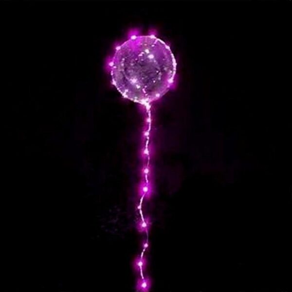 Hot Selling 18 Inch Luminous LED Balloon With Stick Transparent Valentine Day Wedding Party Decoration Balloons 5.jpg 640x640 5