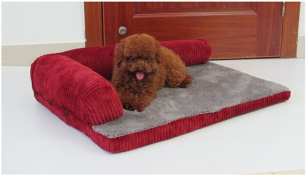 Luxury Large Dog Bed Sofa Dog Cat Pet Cushion For Big Dogs Washable Nest Cat