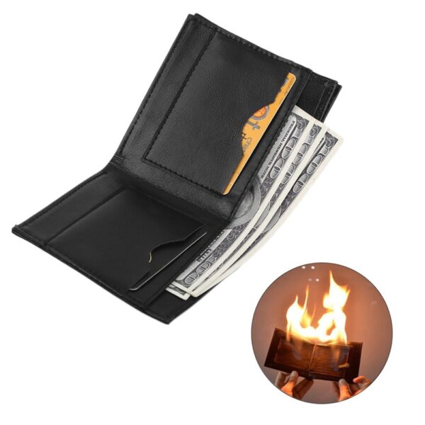 Magic Trick Flame Fire Wallet Magician Trick Wallet Stage Street Magic Prop Trick Performance Pranks Jokes 1