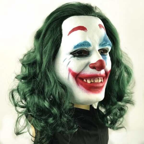 Movie Joker Arthur Fleck Mask Cosplay Latex Masks Halloween Party 1