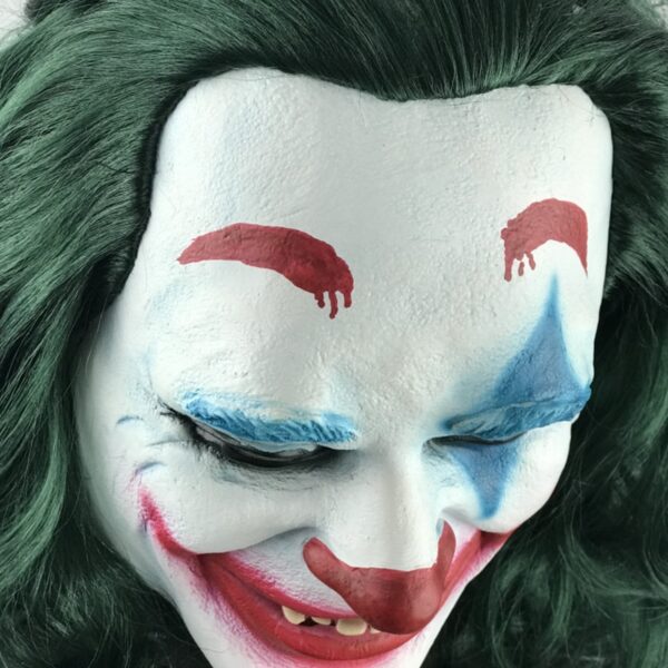 Movie Joker Arthur Fleck Mask Cosplay Latex Masks Halloween Party 3