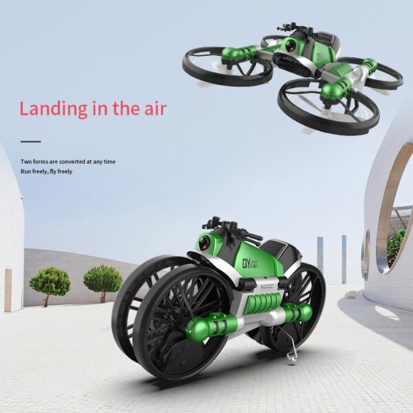 NEW drone with camera 2 4G remote control Helicopter deformation motorcycle folding four axis aircraft rc 2