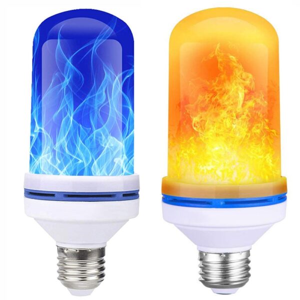 New Flame Effect LED Bulb Flickering Fire LED Wall Light Lamp For Party Garden Yard Christmas