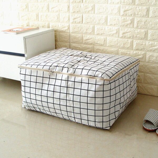 New Simple Cloest Organizer 1 Pcs Durable Storabe Bag Quilt Blnket Sock Stuff Container Portable Folding 2.jpg 640x640 2