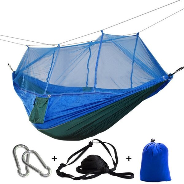 Portable Mosquito Net Hammock Tent With Adjustable Straps And Carabiners Large Stocking 21 Colors In Stock 1.jpg 640x640 1