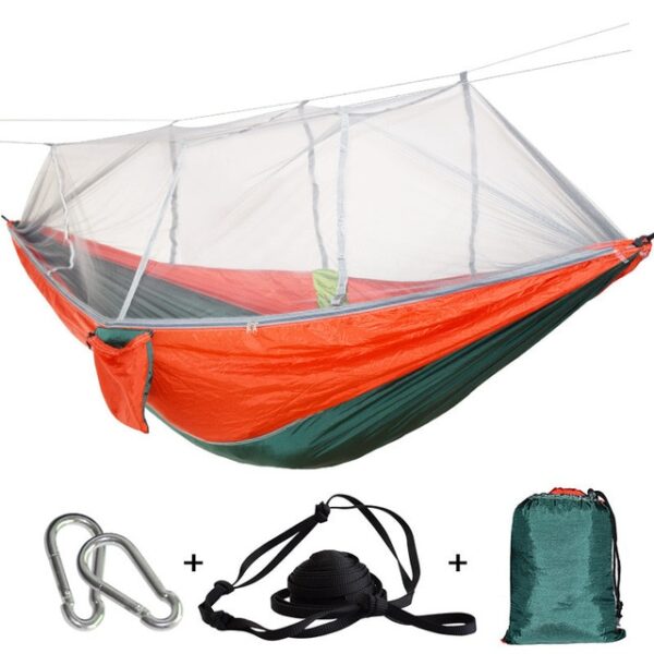 Portable Mosquito Net Hammock Tent With Adjustable Straps And Carabiners Large Stocking 21 Colors In Stock 12.jpg 640x640 12