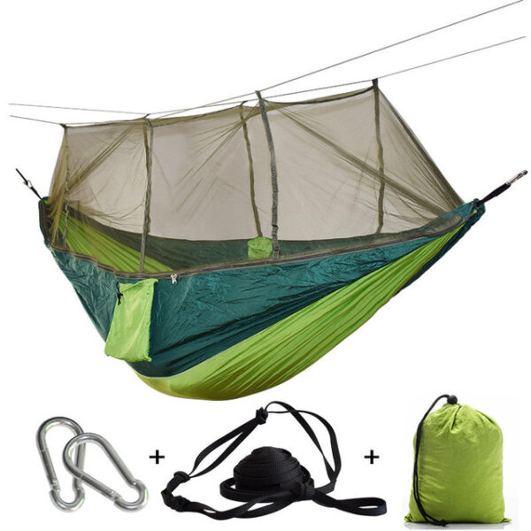 Portable Mosquito Net Hammock Tent With Adjustable Straps And Carabiners Large Stocking 21 Colors In Stock 13.jpg 640x640 13