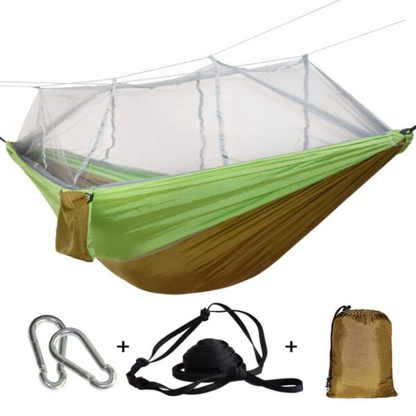 Portable Mosquito Net Hammock Tent With Adjustable Straps And Carabiners Large Stocking 21 Colors In Stock 14.jpg 640x640 14
