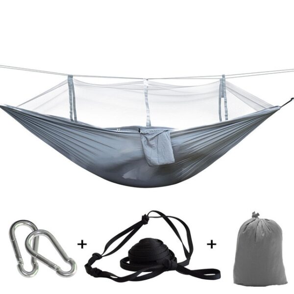 Portable Mosquito Net Hammock Tent With Adjustable Straps And Carabiners Large Stocking 21 Colors In Stock 16.jpg 640x640 16
