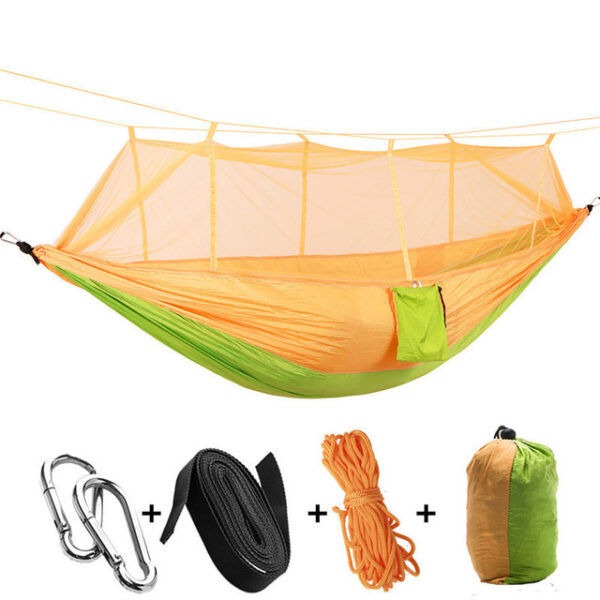 Portable Mosquito Net Hammock Tent With Adjustable Straps And Carabiners Large Stocking 21 Colors In Stock 4.jpg 640x640 4