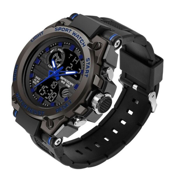 SANDA G Style Sports Men s Watches Top Brand Luxury Military Quartz Watch Men Waterproof