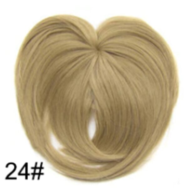 Clipe de seda na peruca topper de cabelo extensão de cabelo de fibra resistente ao calor para mulheres nshopping 1