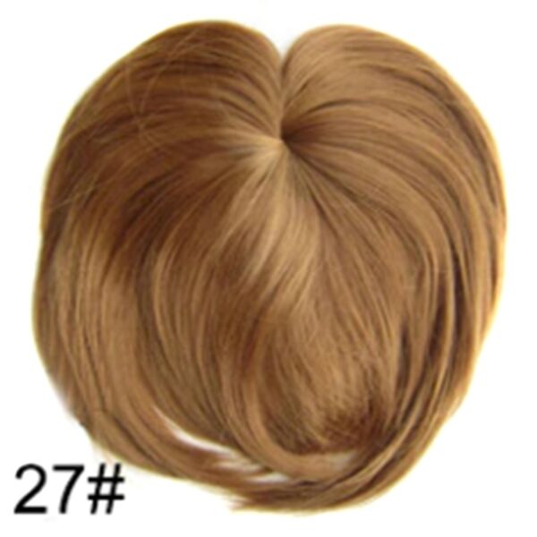 Clip sidanaidd Ar Wig Topper Gwallt Estyniad Gwallt Fiber Gwrthiannol Gwres ar gyfer Merched NShopping 3