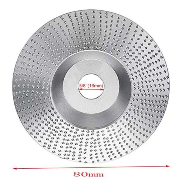 Tungsten Carbide Wood Sanding Carving Shaping Disc for Angle Grinder Grinding Polishing Wheel Plate Tools Woodworking 4