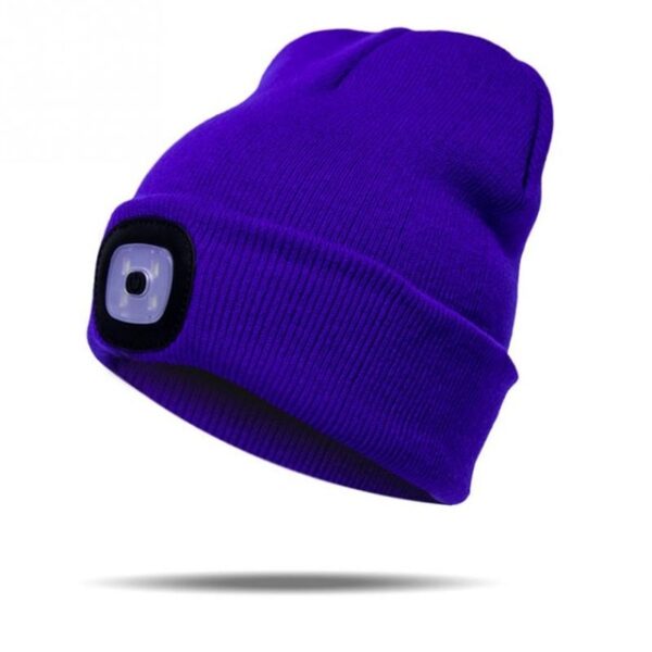 Unisex Beanie LED Lighted Cap Winter Warm Outdoor Fishing Running Knitted Beanie Hat LED Flash Camping 3.jpeg 640x640 3