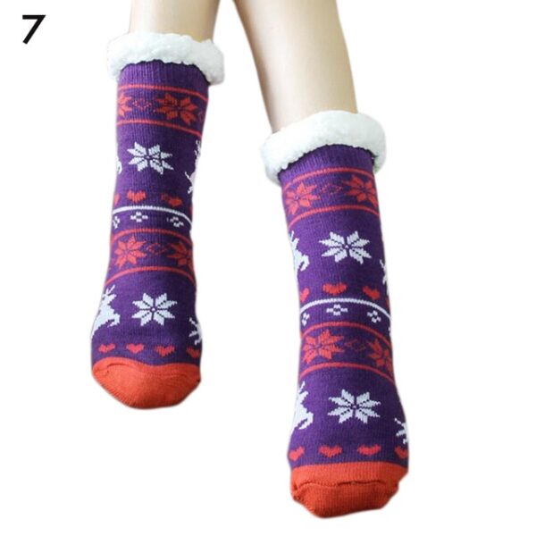 Women s Winter Socks Soft Warm Cozy Fuzzy Fleece lined Xmas Thick Socks Gift With Gripper 6.jpg 640x640 6