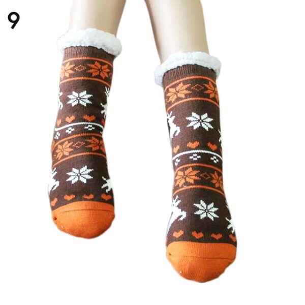 Women s Winter Socks Soft Warm Cozy Fuzzy Fleece lined Xmas Thick Socks Gift With Gripper 8.jpg 640x640 8
