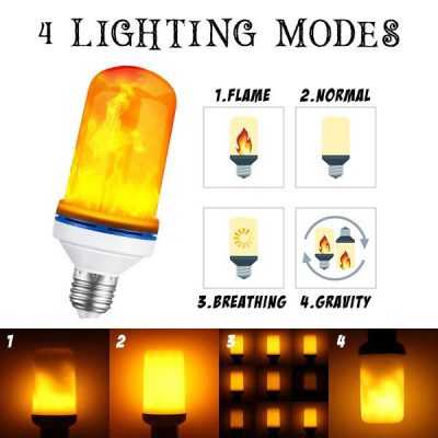 Halloween LED Dynamic Flame Lamp, Halloween LED Dynamic Flame Lamp