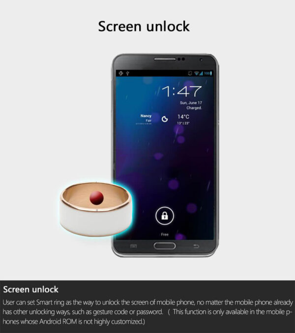 Geekbuying Jakcom R3F Разумнае кольца Памер 10 Белы 386326 1 1