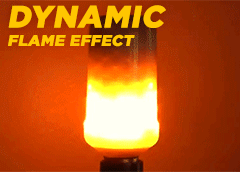 Halloween LED Dynamic Flame lampi, Halloween LED Dynamic Flame lampi