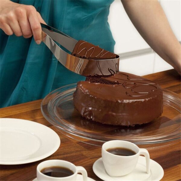 1PC Stainless Steel Cake Slicer Cheese Confectionery Cutter Chocolate Biscuit Knife Pie Pancake Divider Cake Tools 1